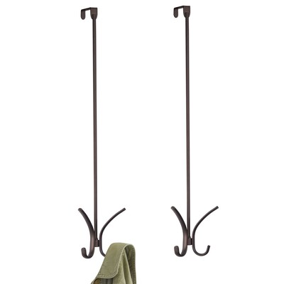 iDESIGN Hooks, Bronze, Steel, 2/Pack (27988M2)
