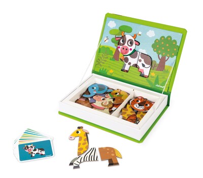 Janod Magneti'book Animals, Multicolored (JND02590)