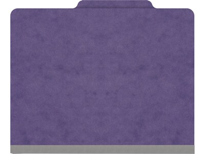 Medical Arts Press Pressboard Classification Folder, 2" Expansion, Letter Size, Purple, 25/Box (DV-T42-02-3PRP)