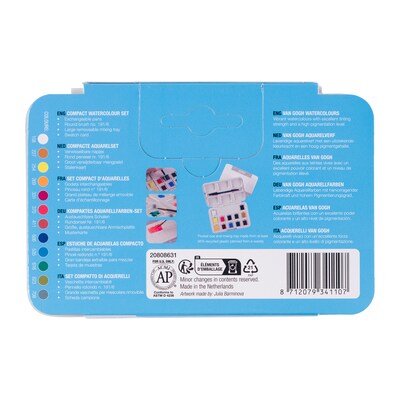 Van Gogh Watercolor Paint, Assorted Colors (VNG20808631)