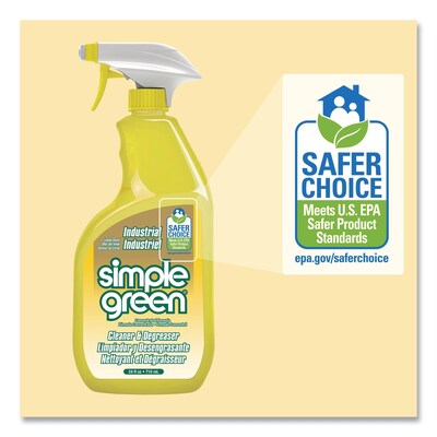 Simple Green Cleaner & Degreaser, Lemon Scent, 24 oz. (SMP14002)
