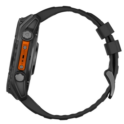 Garmin fenix 8 Smart Watch, 51 mm, Slate Gray & Black (GRM0290500)