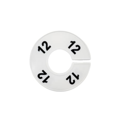 Nahanco Size 12 Plastic Dividers, White (CWB12)