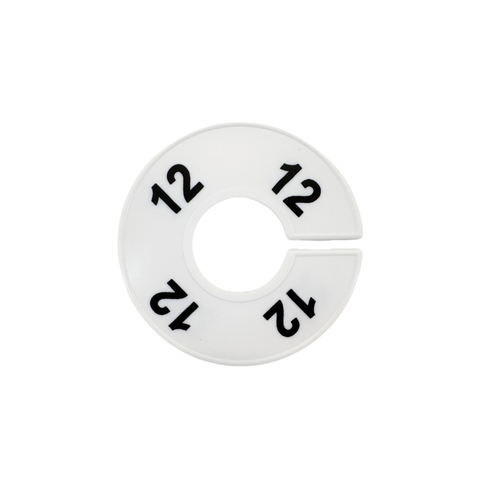 Nahanco Size 12 Plastic Dividers, White (CWB12)