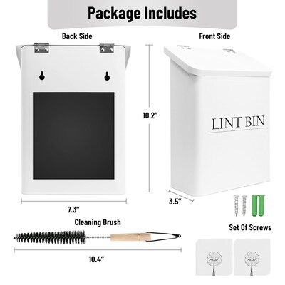 Metal Magnetic Lint Bin