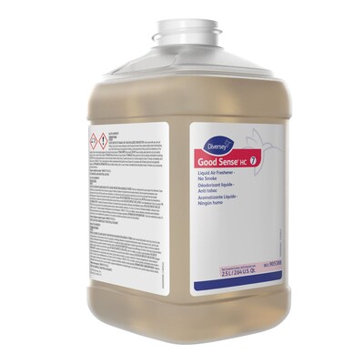 Diversey Good Sense HC Liquid Air Freshener for Diversey J-Fill, Clean Fresh Scent, 84.5 oz. , 2/Carton (905388)