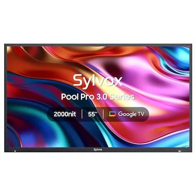 Sylvox Pool Pro 3.0 55 Smart 4K UHD Outdoor AI TV (OT55A2A1GF)