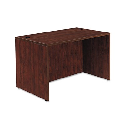 Alera™ Valencia Series Executive Suites in Mahogany, Straight Front Desk Shells, 48"W