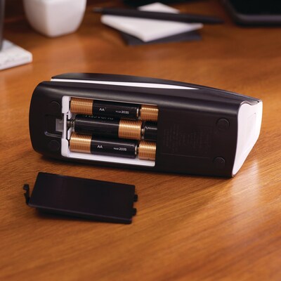 Swingline Breeze Electric Desktop Stapler, 20-Sheet Capacity, Black/White (42131/43132)