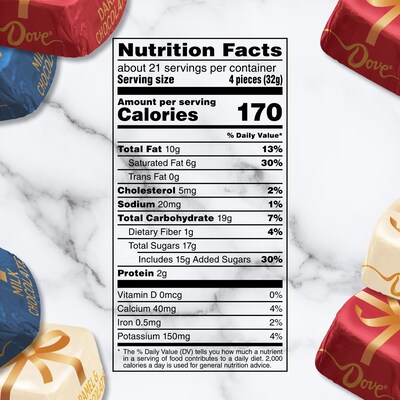 Dove Promises Chocolate Christmas Candy Variety Assortment, 24 oz. (MMM57643)