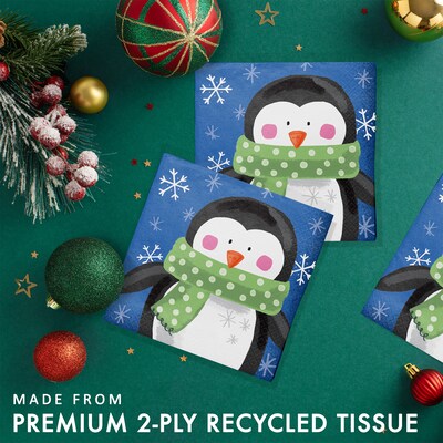 Creative Converting Jolly Characters Christmas Tableware Set, Serves 8 (DTC8333E2A)