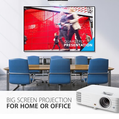 ViewSonic Business PG706HD DLP Projector, White