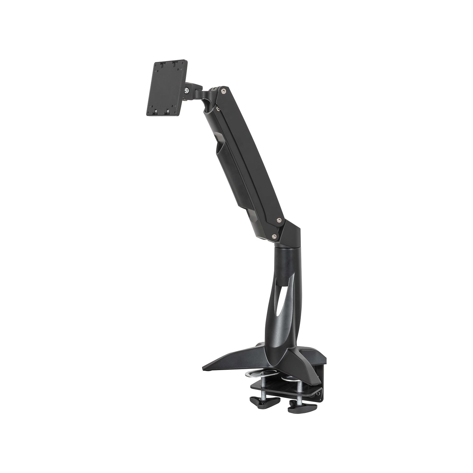 Amer Heavy Duty Curved Monitor Desk Mount Arm, Up to 49 Monitor, Black (AMR1UC)