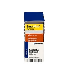 SmartCompliance First Aid Only Antibiotic Ointment Refill Packets, 0.03 oz., 10/Box (FAE-7021)