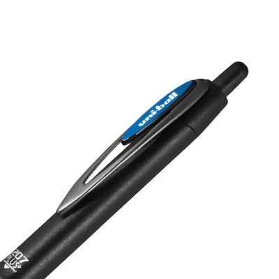 uni-ball 207 Plus+ Retractable Gel Pen, Medium Point, 0.7mm, Blue Ink, 4/Pack (70457)