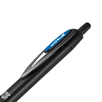 uni-ball 207 Plus+ Retractable Gel Pen, Medium Point, 0.7mm, Blue Ink, 4/Pack (70457)