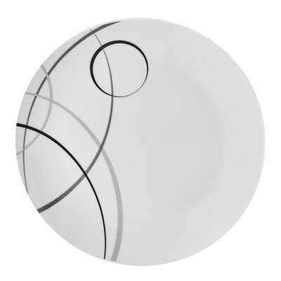 Studio Nova Porcelain Dinnerware Set, Circles, 12 Piece (TAP5323456)