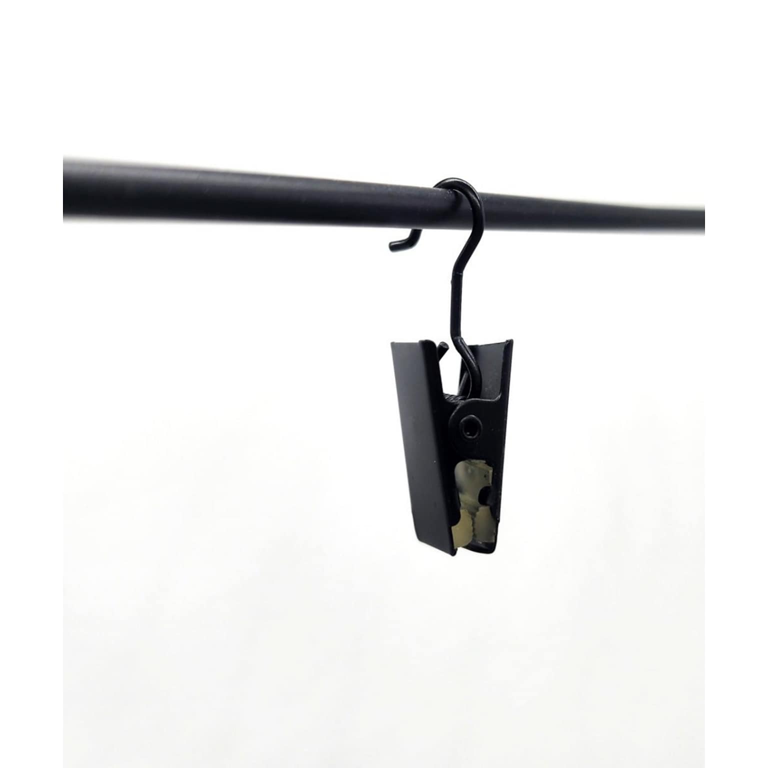 Nahanco Accessory 1.25 Peg Hook, Black, 20/Carton (PHCBLK20)