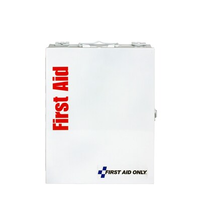 SmartCompliance Food Service Metal First Aid Cabinet without Medication, ANSI Class A, 25 People, 95 Pieces (90658-021)