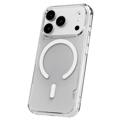 TUFF8 MagSafe Phone Case for iPhone 18 Pro with XYST Extendable Dash Mount, Clear/Black (KITLIBBWR18PR11)