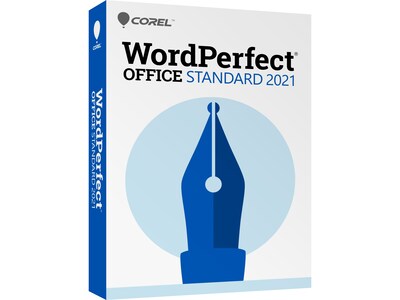 Corel WordPerfect Office Standard 2021 for 1 User, Windows, Download ( ESDWP2021STDEF)