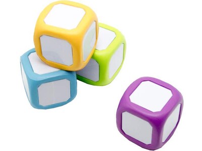 hand2mind Write-On/Wipe-Off Dice Set (64203)