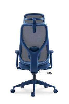 Raynor Group Torque Ergonomic Fabric/Mesh Swivel Manager Chair, Blue (TORQUE-BLU)