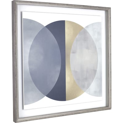 Lorell Circle II Framed Abstract Art (LLR04475)