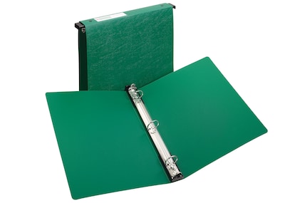 Avery Flexible Hanging 1 3-Ring Hanging Binder, Green (14802)