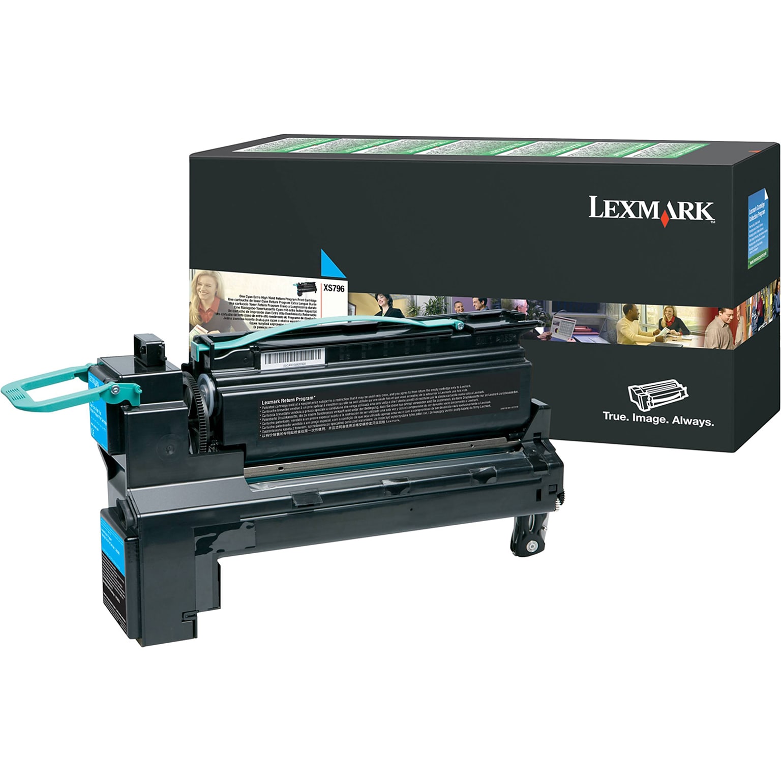Lexmark 24B5828 Cyan Extra High Yield Toner Cartridge