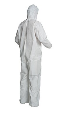 DuPont ProShield 50 Coverall, Respirator Fit Hood, X-Large, 25/Case (NB127SWHXL002500)