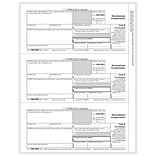 ComplyRight 2022 1099-NEC 3-Up Recipient Copy B Tax Form, 50/Pack (NEC511150)
