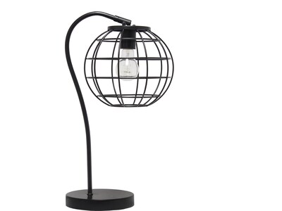 Lalia Home Studio Loft Table Lamp, Matte Black (LHT-5061-BK)