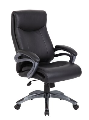 Boss Double Layer Executive Chair, Black (B8661)