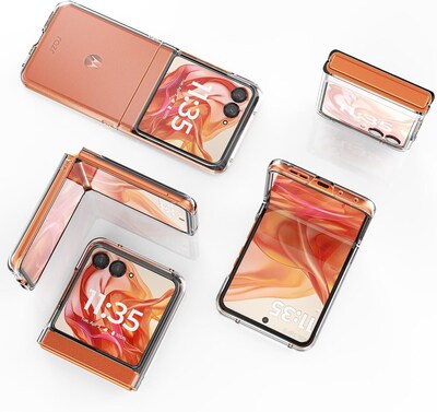 SaharaCase Venture Phone Case for Motorola Razr, Shock Absorbing, Clear (CP00621)