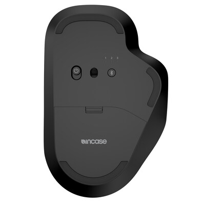 Incase Designed by Microsoft Bluetooth Ergonomic Wireless Mouse, Black (222-00001)