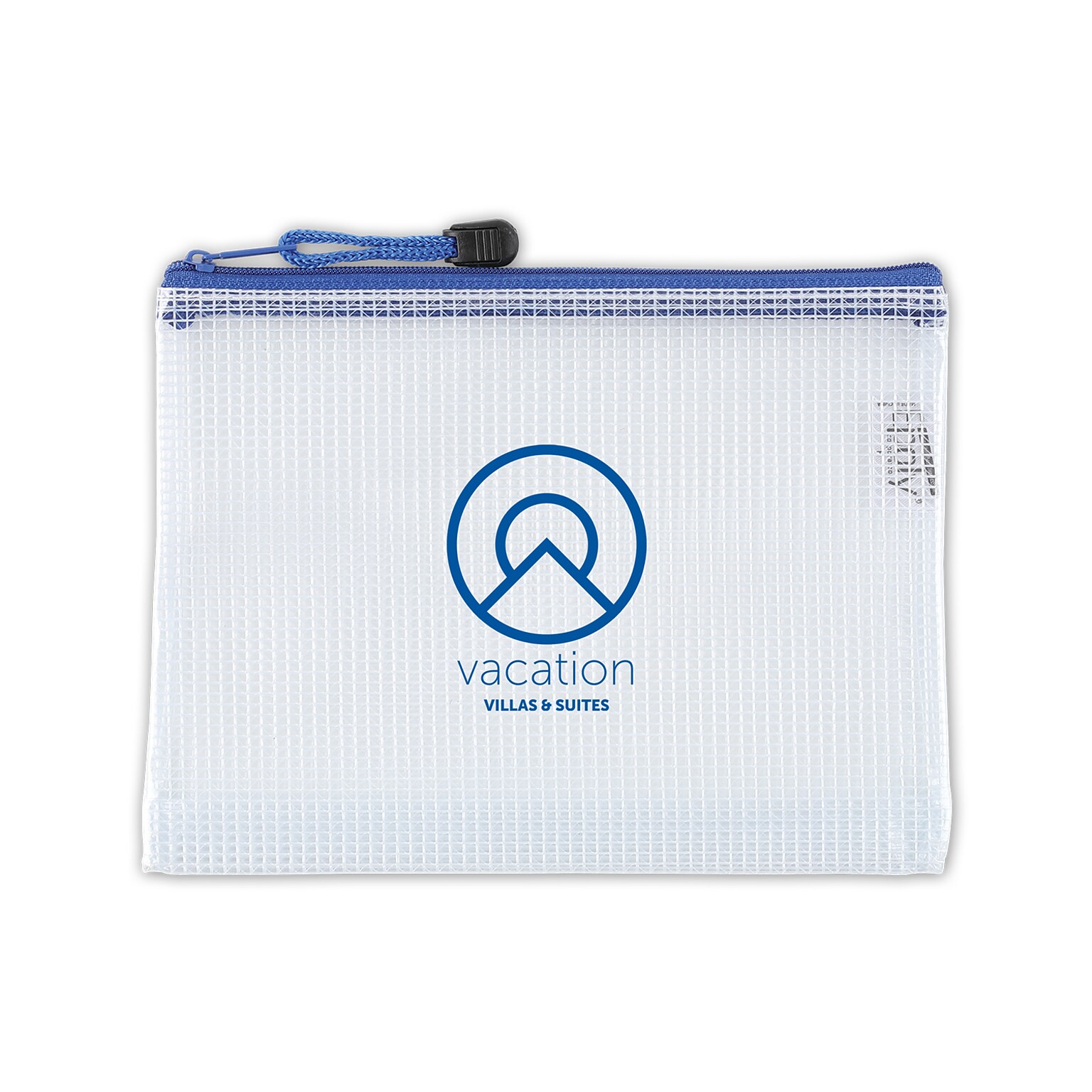 One Color Imprint PolyWeave TSA Quart Bag