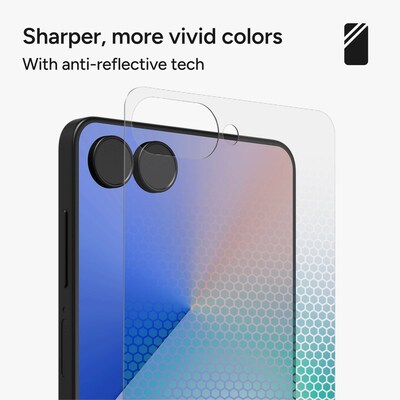 Zagg InvisibleShield Glass XTR4 Blue Light Tempered Glass Screen Protector for Samsung Galaxy Z Flip7 (200119727)