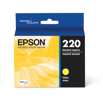 Epson T220 Yellow Standard Yield Ink Cartridge (T220420-S)