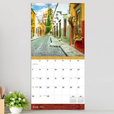 2026 TF Publishing Mexico 12" x 12" Monthly Wall Calendar (26-1046)