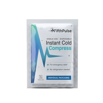 FifthPulse Instant Cold Pack, 5" x 6", 5/Pack (FMN100525)