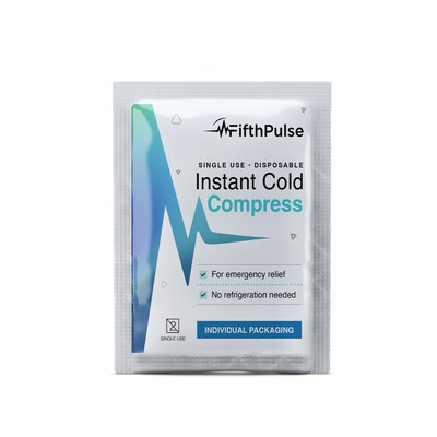 FifthPulse Instant Cold Pack, 5" x 6", 5/Pack (FMN100525)