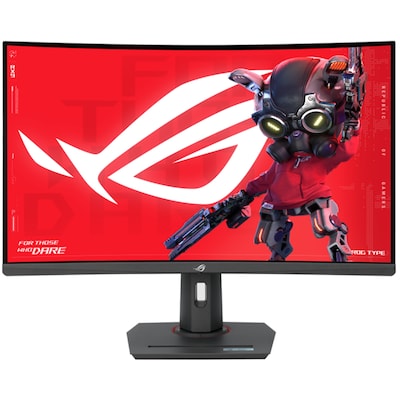Asus Strix 32 Curved 180 Hz LCD Gaming Monitor, Black (XG32WCS)