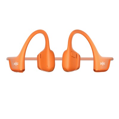 Shokz OpenRun Pro 2 Mini Wireless Bone-Conduction Open-Ear Sport Headphones, Bluetooth, Orange (S821-MN-OR-US)