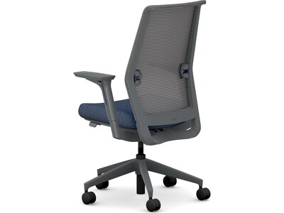 HON Cipher Mesh/Fabric Swivel Task Chair, Navy/Charcoal (HCFRT.STC.H.S.IC.APX13.TC00.AL.RE.SB.S)