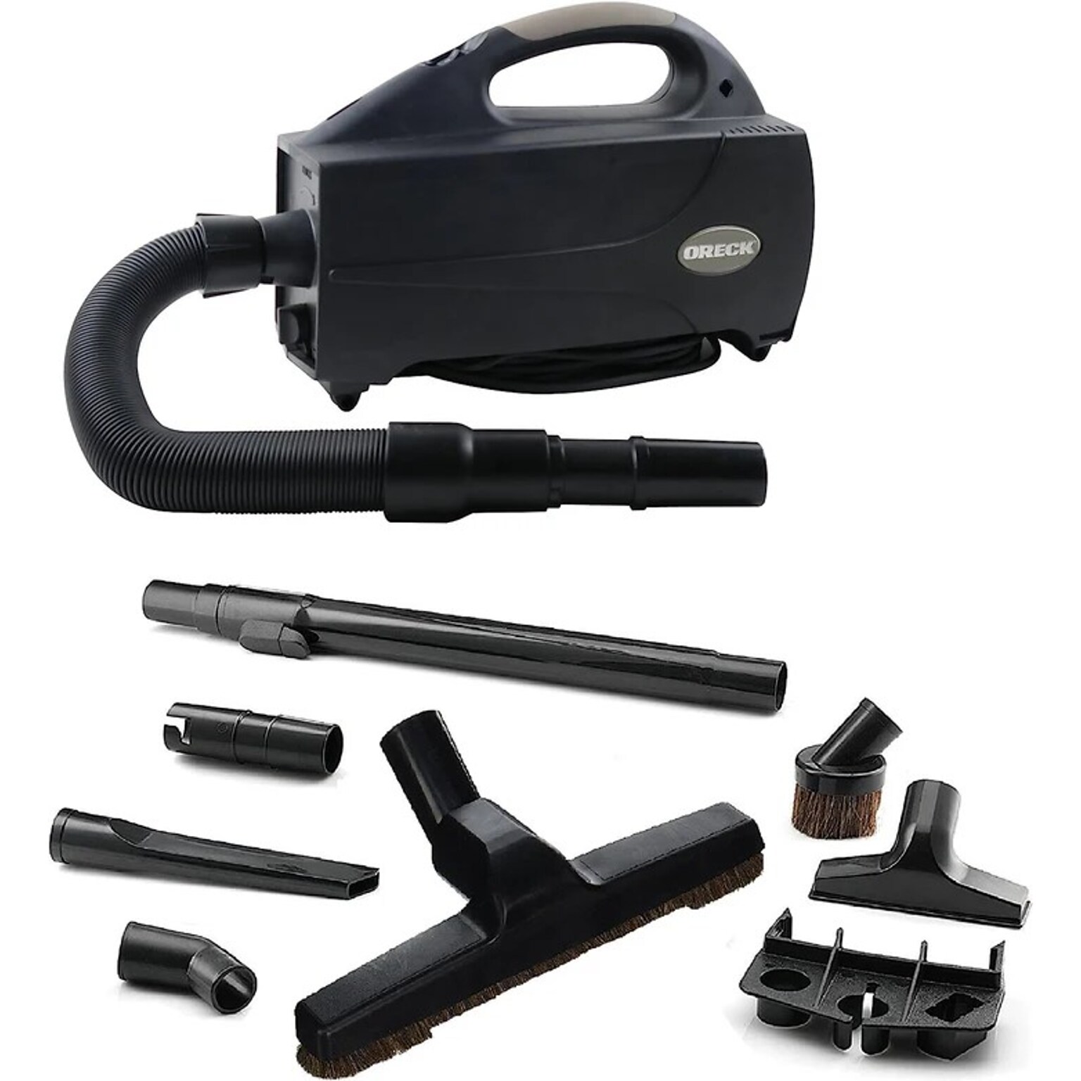 Oreck Compact Canister Vacuum Cleaner, Black (BB1200DB)