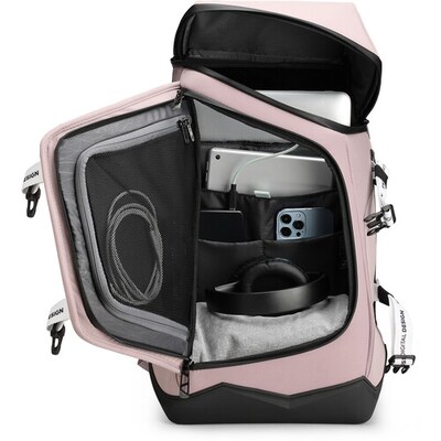 SwissDigital SEON L+ Mountain-Shaped Laptop Backpack, Large, Lotus (SD1650-82)
