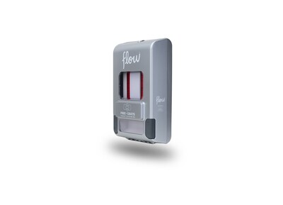 Aunt Flow Model P ABS Resin Pad Dispenser, Chrome (AF-DISP-DPAD-1)