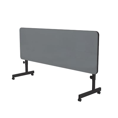 Correll Folding Table, 48"x24" , Gray Granite (FT2448TF-15)