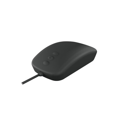 Cherry AK-PMH3 Series Medical Ergonomic Ambidextrous USB Mouse, Black (AK-PMH3OB-US-B)